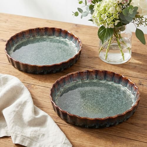 Ceramic Pie Pan Quiche Baking Dish