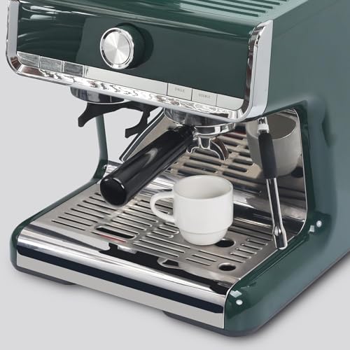 Porcelain Stackable Espresso Cups with Saucers (6 Count)