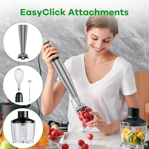 Immersion Blender Handheld Corded