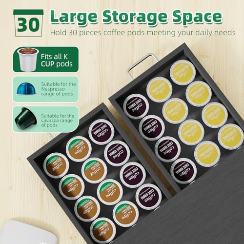 K Cup Organizer Coffee Pod Storage Box