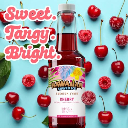 Cherry Syrup Nut Soy & Dairy Free (16 Fl Oz)