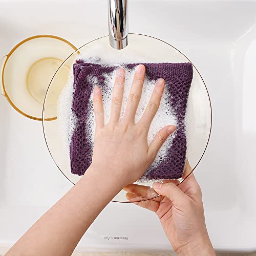 100% Cotton Waffle Weave Kitchen Dish Cloths 6 (6 Count)