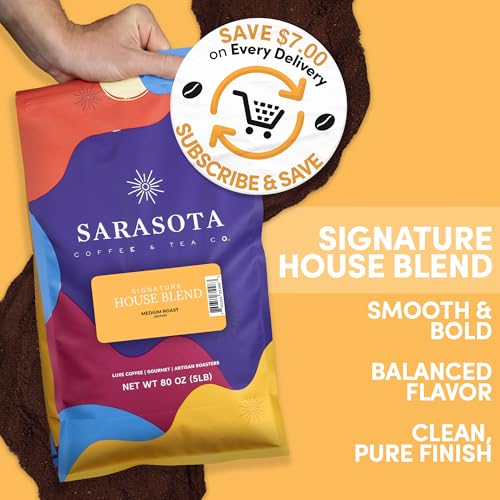 Sarasota Coffee Ground Signature House Breakfast Blend (80 Ounce)