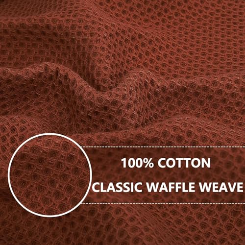 100% Cotton Waffle Weave Kitchen Dish Cloths 18 (18 Count)