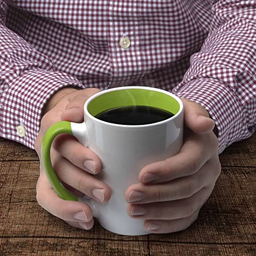 Java Two Tone Coffee Mugs 12 oz. Set of 10 (10 Count)