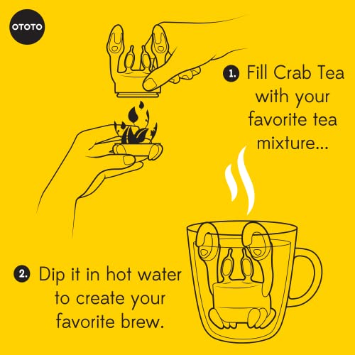 NEW!!! Crab Tea Infuser by OTOTO