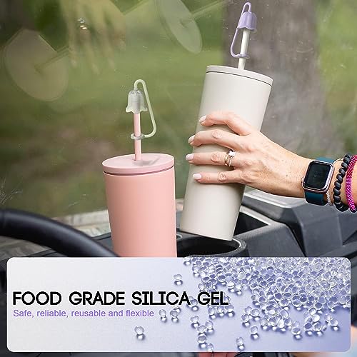 5Pcs Silicone Straw Covers for Stanley Yeti Tumbler Cup (5 Count)