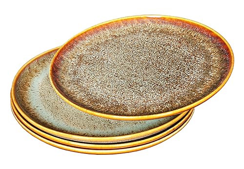 Ceramic Dinner Plates Dish Set (4 Count)