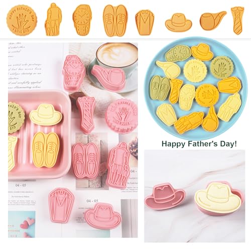 Father‘s Day Cookie Cutters (8 Count)