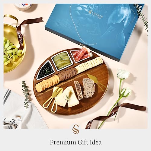 Large Acacia Wood Cheese Board