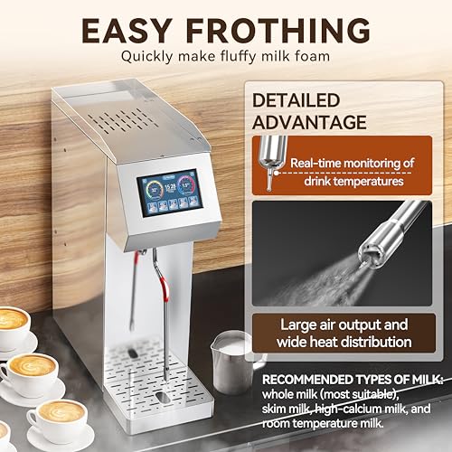 Commercial Milk Frother and Steamer 2000W