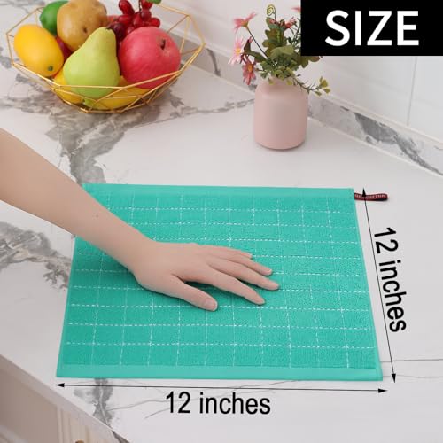 100% Cotton Terry Kitchen Towels (12 Count)