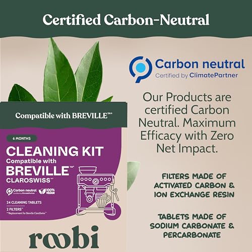 Espresso Cleaning Kit compatible with Breville ClaroSwiss (24 Count)