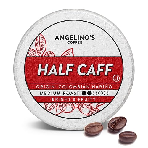 Angelino's Half Caff Colombian Coffee Pods (96 Count)