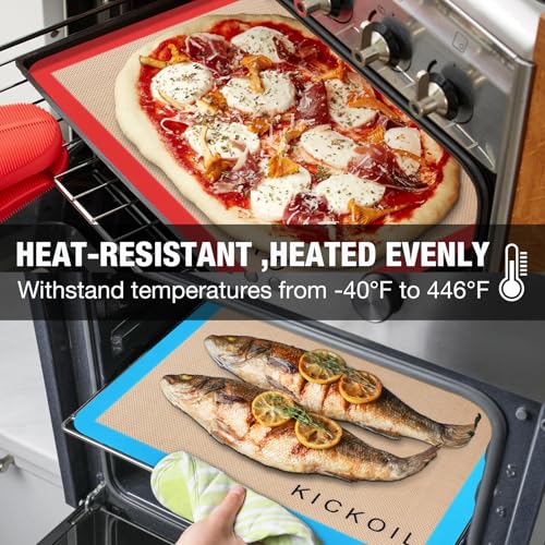 Silicone Baking Mats Set of 3