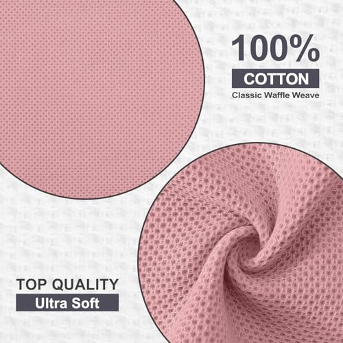 100% Cotton Waffle 6 (6 Count)