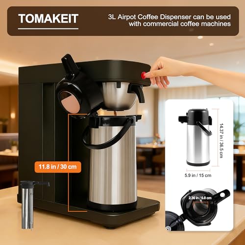 Airpot Coffee Dispenser with Pump