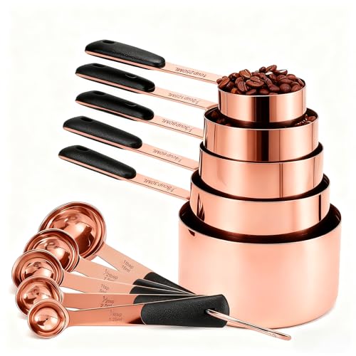 Measuring Cups and Spoons Set (10 Count)