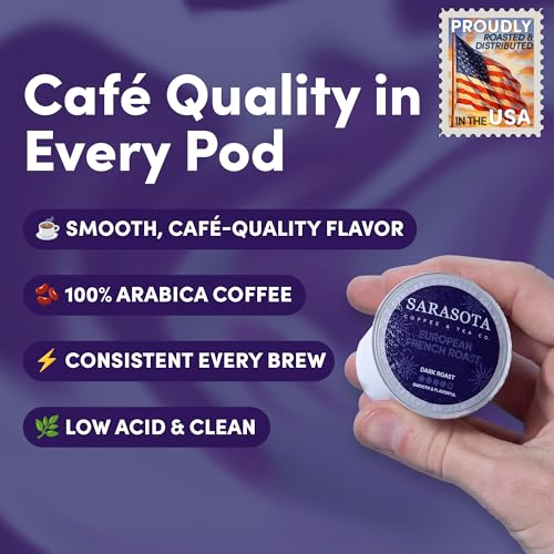 Sarasota Coffee European French Roast K (96 Count)