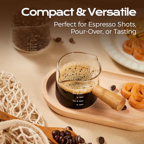 2.5oz Double Spout Espresso Shot Cups (2 Count)