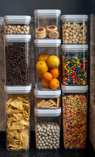 Airtight Food Storage Containers (10 Count)