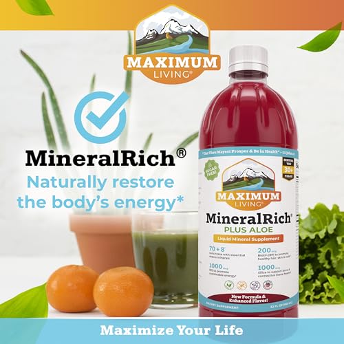 MineralRich Minerals Supplement with Aloe (32 Fl Oz)