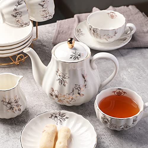 Porcelain Tea Sets British Royal Series (22 Count)