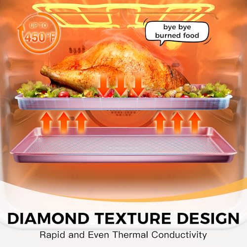 9 Piece Baking Pans Set Nonstick (9 Count)