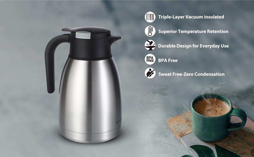 Thermal Coffee Carafe Dispenser