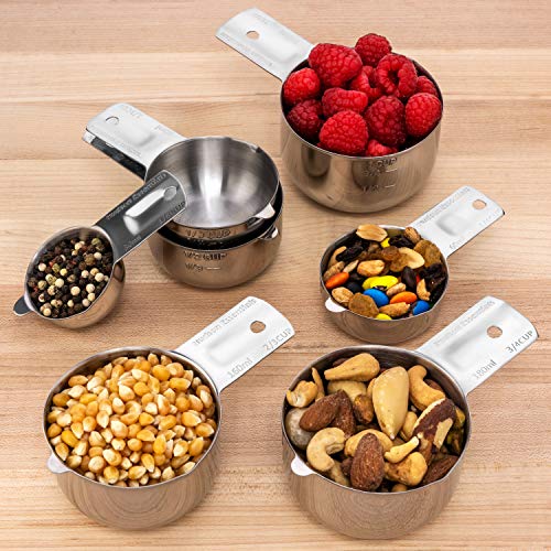 Stainless Steel Measuring Cups Set