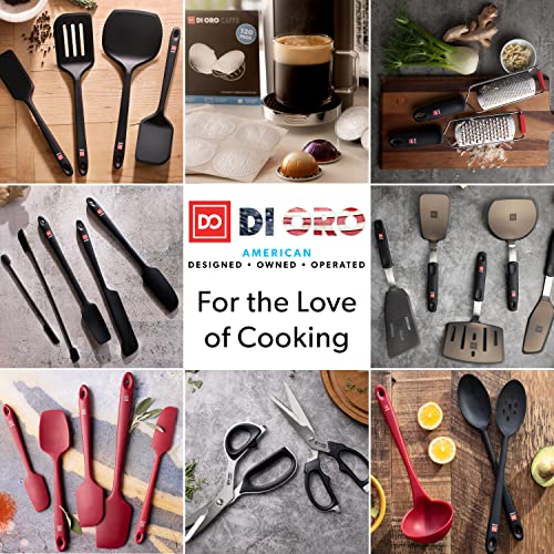 DI ORO Silicone Cooking Spoons (2 Count)