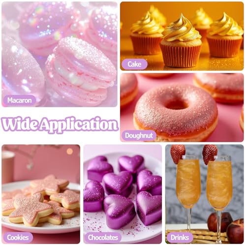 Edible Glitter for Drinks Cakes