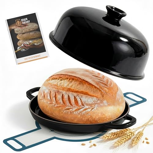 Bread Oven with Lid and Handles