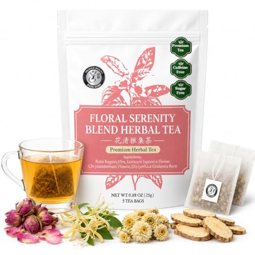 Stress Relief & Relaxation Traditional Chinese Herbal Tea for Modern Wellness