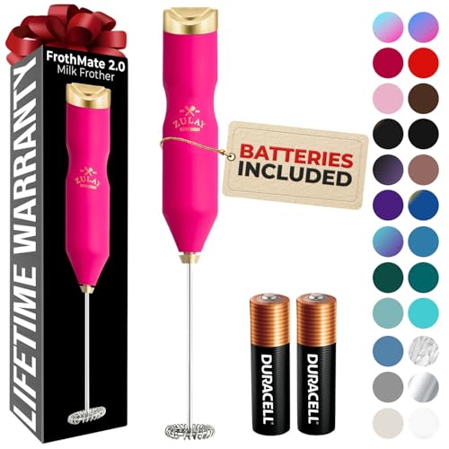 Powerful Frother Wand AA Batteries Included