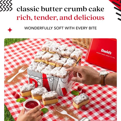 Fresh Baked Gourmet Crumb Cake Food Gift Basket