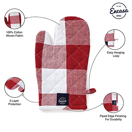 Oven Mitts Heat Resistant Kitchen Gloves
