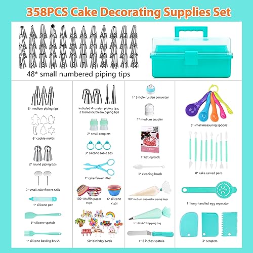 Cake Decorating Supplies Tools Kit