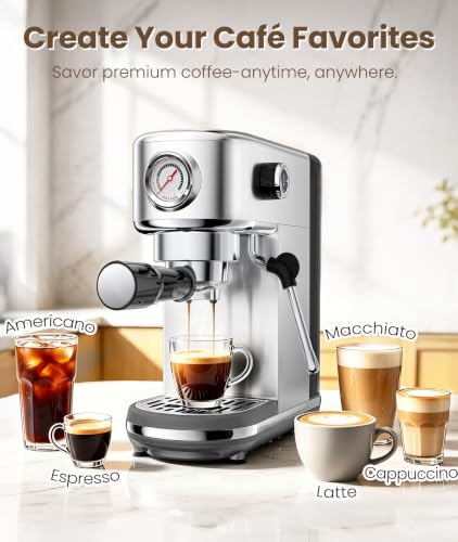 Espresso Machine with Milk Frother