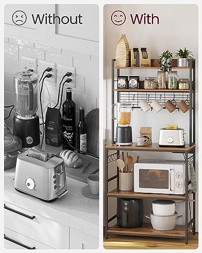 Bakers Rack with Power Outlet