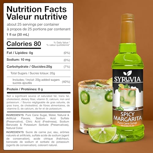 Spicy Margarita Syrup (25.4 Fl Oz)