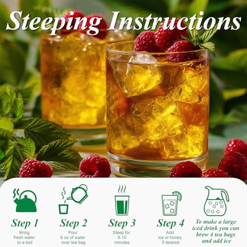 Red Raspberry Leaf Tea Bags (60 Count)