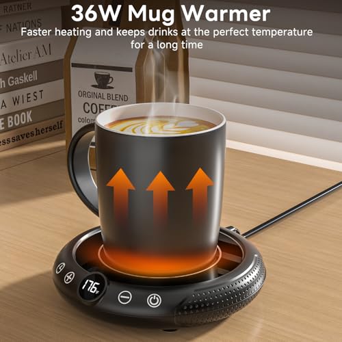 Coffee Mug Warmer with Mug Set