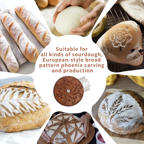 Sourdough Scoring Tool with Premium CNC Engraved Design