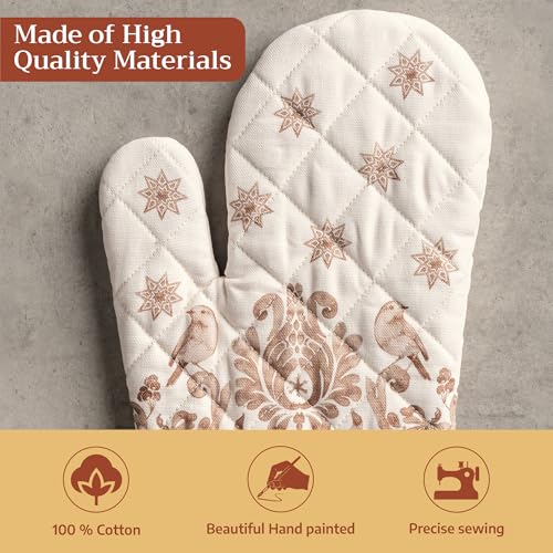Maison d'Hermine Oven Gloves 100% Cotton Oven Mitt