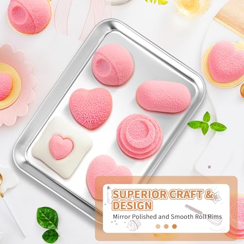 Stainless Steel Baking Sheet Pan Set of 2