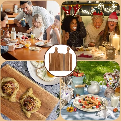 12 Pack Acacia Wood Cutting Board (12 Count)