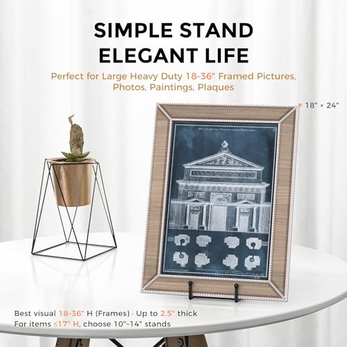 16 Inch Heavy Duty Plate Stand (2 Count)