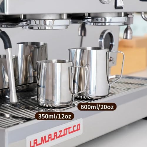 12oz Milk Frothing Pitcher Stainless Steel Espresso Steaming Jug