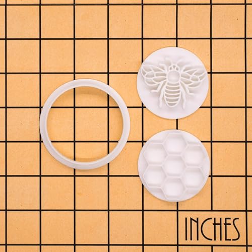 Queen Bee Mini 2" Cookie Cutter & Stamp Set